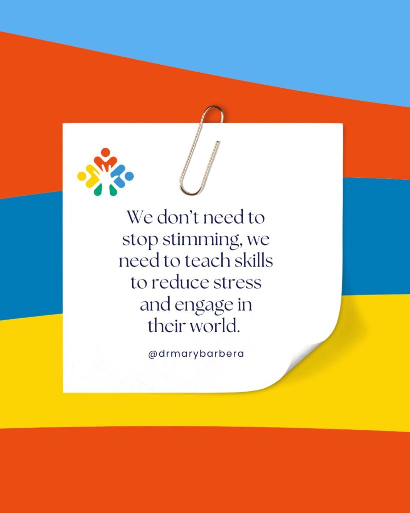 reduce stimming. stimming and autism. reduce vocal stimming.