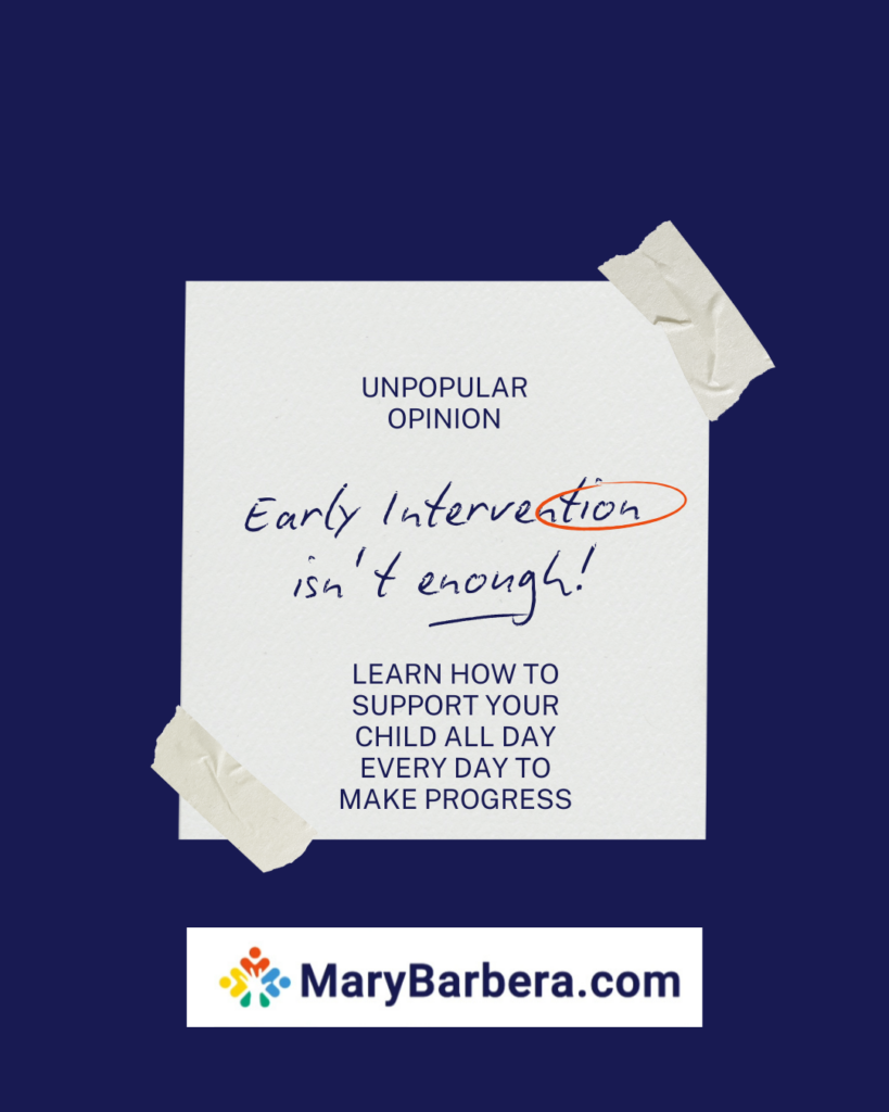 Early Intervention and Autism